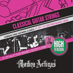 [470h] Encordado Medina Artigas 470H Med Guitarra Clásica