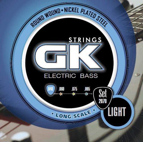 [2070] Encordado Gk .040 Bajo Eléctrico 4 Cuerdas