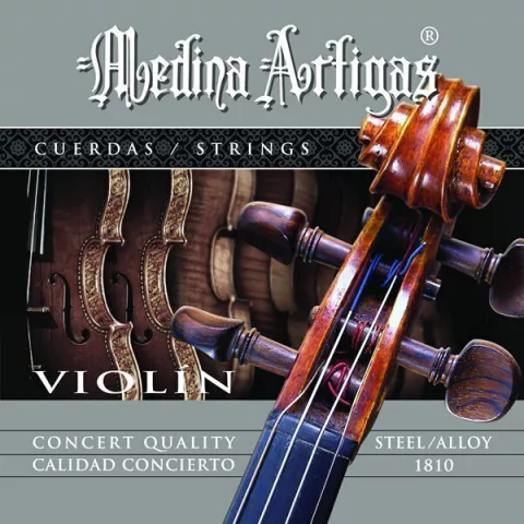 [1810] Encordado Medina Artigas Violín Cromo