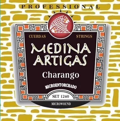 [1240] Encordado Medina Artigas Charango Microentorchado