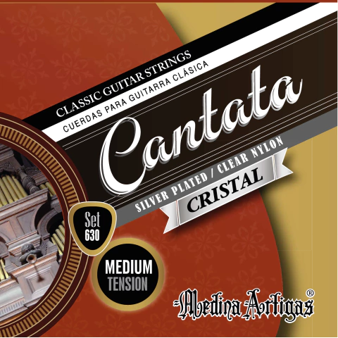 [630] Encordado Cantata Plateado Guitarra Clásica Tensión Media